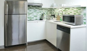 Day use room with kitchen at Element Miami Doral.