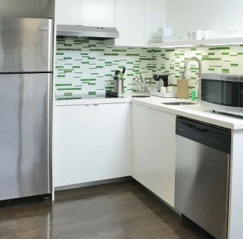 Day use room with kitchen at Element Miami Doral.