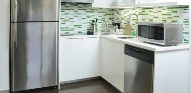 Day use room with kitchen at Element Miami Doral.