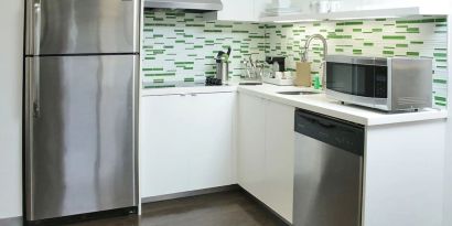 Day use room with kitchen at Element Miami Doral.