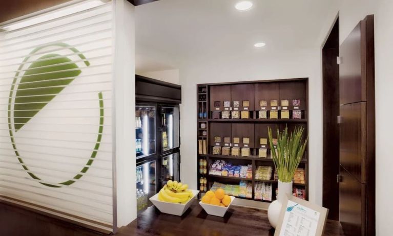 Snack bar and convenience store at Element Miami Doral.