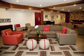 Lounge and coworking space at La Hacienda San Jose Silicon Valley.