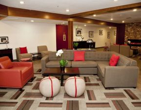 Lounge and coworking space at La Hacienda San Jose Silicon Valley.