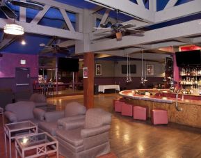 Lounge and bar at La Hacienda San Jose Silicon Valley.