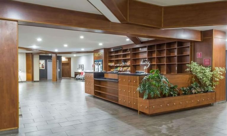 Lobby entrance at La Hacienda San Jose Silicon Valley.