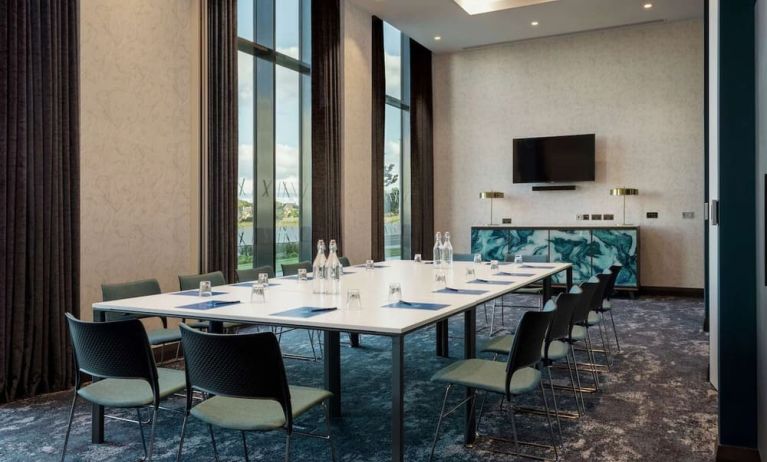 Meeting room at Hilton Aberdeen TECA.