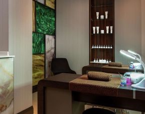 Beauty salon at Hilton Aberdeen TECA.