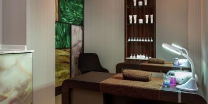 Beauty salon at Hilton Aberdeen TECA.