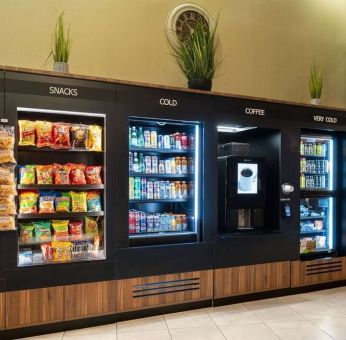 Snack bar at Hotel Marguerite.