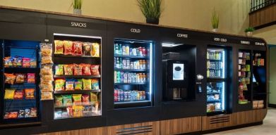 Snack bar at Hotel Marguerite.