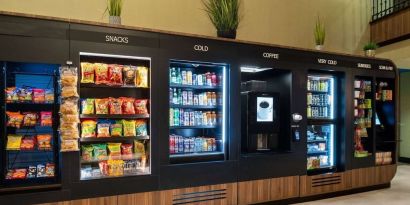 Snack bar at Hotel Marguerite.