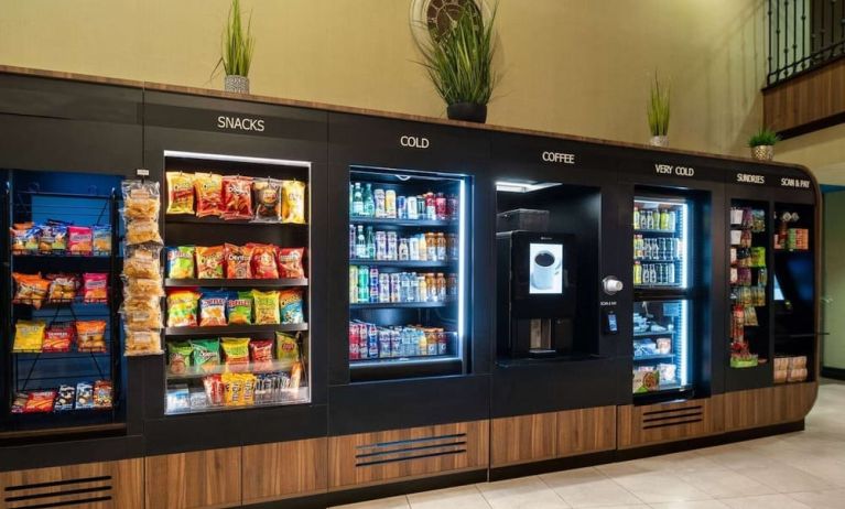 Snack bar at Hotel Marguerite.