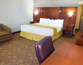 Spacious king room at Radisson Hotel Akron/Fairlawn.