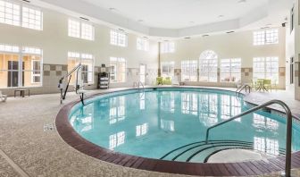 Indoor pool at Comfort Inn & Suites Nashville Near Tanger Outlets.