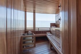 Sauna and spa at Grand Miramar All Luxury Suites & Residences.