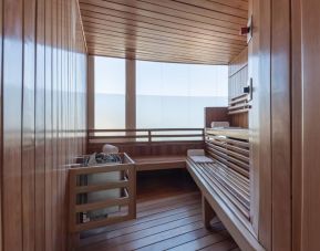 Sauna and spa at Grand Miramar All Luxury Suites & Residences.