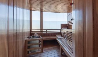 Sauna and spa at Grand Miramar All Luxury Suites & Residences.