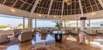 Lobby and lounge at Grand Miramar All Luxury Suites & Residences.