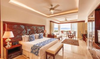 Spacious king room with terrace at Grand Miramar All Luxury Suites & Residences.