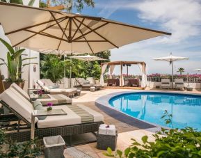 Stunning outdoor pool at Grand Miramar All Luxury Suites & Residences.