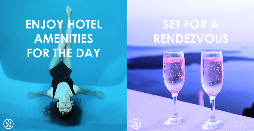 Enjoy hotel amenities for the day, relax in luxury with HotelsByDay.