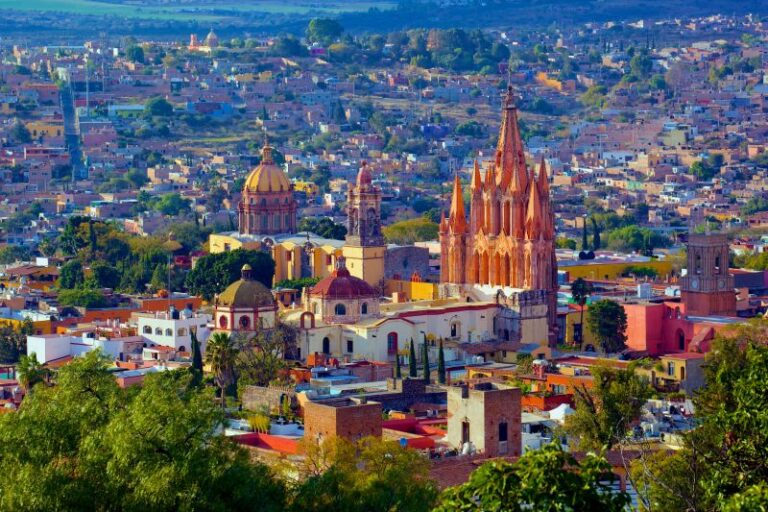 View of San Miguel de Allende, Mexico