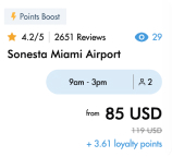 The more you book, the more points you earn for free stays